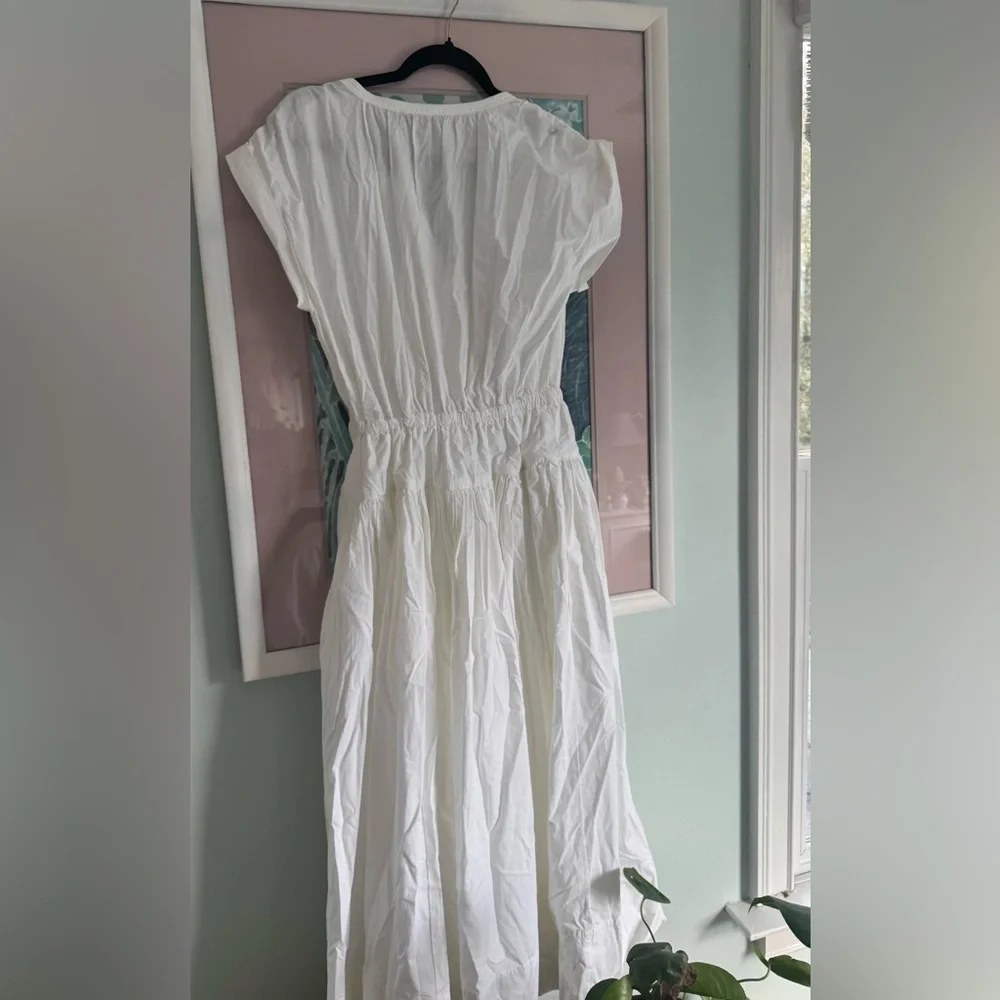 J. Crew Classic White Maxi Dress - Picture 6 of 9
